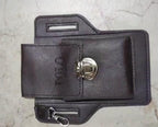 Multipurpose PU Leather Mobile Pouch with Belt Loop