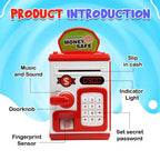 Money Bank for Kids with Fingerprint Sensor
