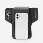 Multipurpose PU Leather Mobile Pouch with Belt Loop