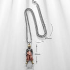 Dragonball Z Goku Inspired Pendant with Chain